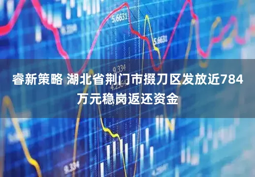 睿新策略 湖北省荆门市掇刀区发放近784万元稳岗返还资金